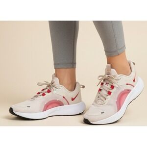 Nike‎ React Escape RN 2 Wmns Running Shoes US 11 Sneakers Beige Red DJ9976 102
